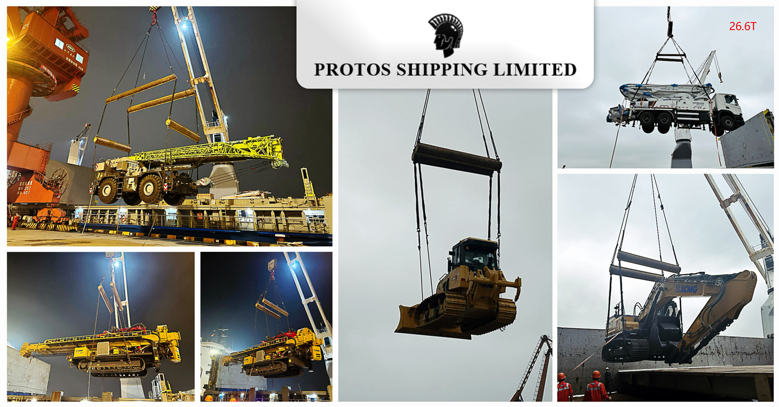 Protos Shipping Handled a Batch of Construction Equipment