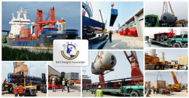 Shodesh Shipping Handled Breakbulk Vessel mv Dragonball at Mongla, Bangladesh