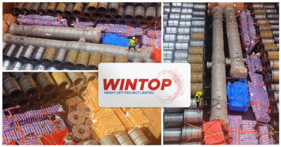 Wintop Heavy Lift Shipped a Pig Launcher, Receiver, Traps & Fittings from Tianjin, China To Chattogram, Bangladesh