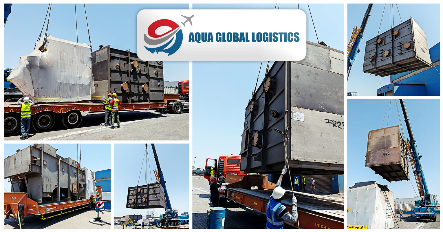 Aqua Global Logistics Performed the Load-out of a Dismantled Steel Plant & Machinery from Bahrain