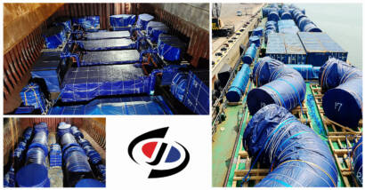 Shinjo Logitech Loaded Projects Cargoes Amounting to 7,000cbm at Inchon Port