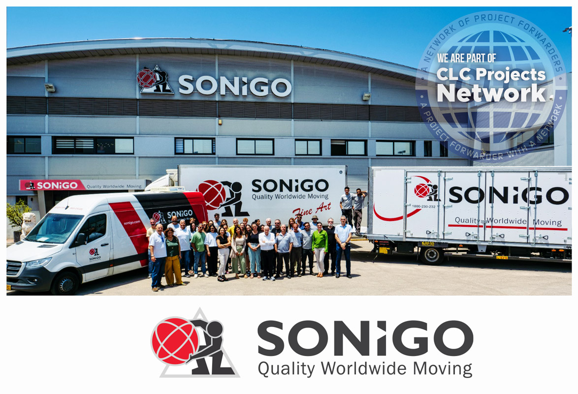 New Member Representing Israel – Sonigo International Shipping, Packing & Moving Ltd