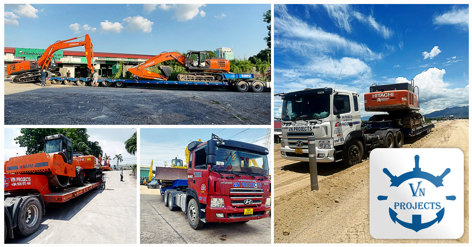 VN Projects Was Busy in July Handling Excavators, Bulldozers and Rollers