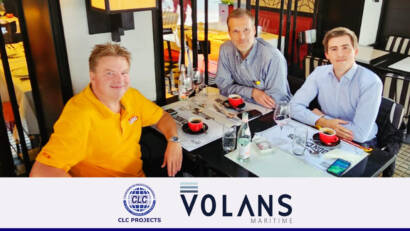 CLC Projects Chairman met with Mr. Sven Dummer and Mr. Christian Vornbaeumen of VOLANS Maritime in Santiago, Chile