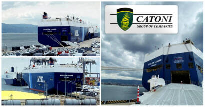 Catoni Group Handling a RoRo Discharge Operation of NYK Apollon Leader at Yarimca Port