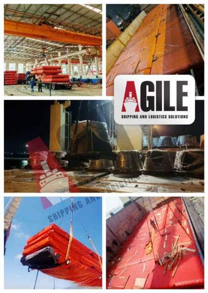 Agile Shipping Handled a 5000cbm Shipment from China to Egypt for National Ports Development Project in Egypt