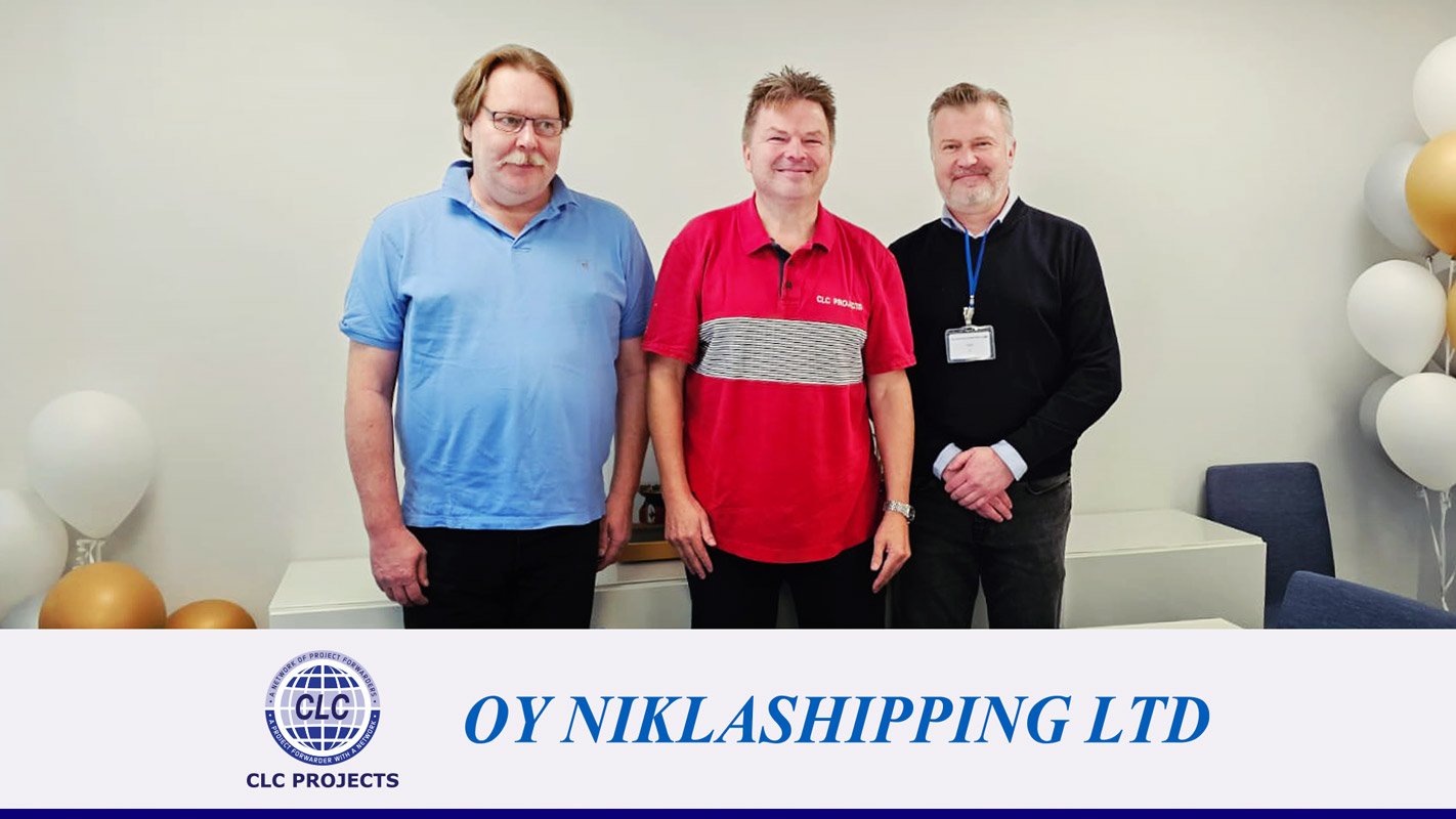CLC Projects Chairman meeting with Mr. Markus Rautanen and Mr. Timo Paader of Oy Niklashipping Ltd, a Service Provider to CLC Projects in Finland