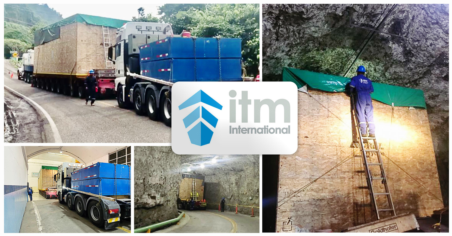 ITM Projects Delivered 3 x 100mt Stators Right in the Heart of a Mountain, Through Narrow Tunnels & up to the Underground Power House