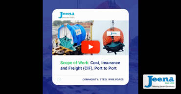 Video – Jeena & Company Conquered a Complex Movement of Steel Wire Ropes Between Ports