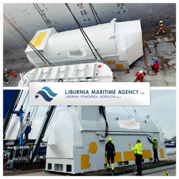 Loaded a 396mt Generator Under their Own Charter