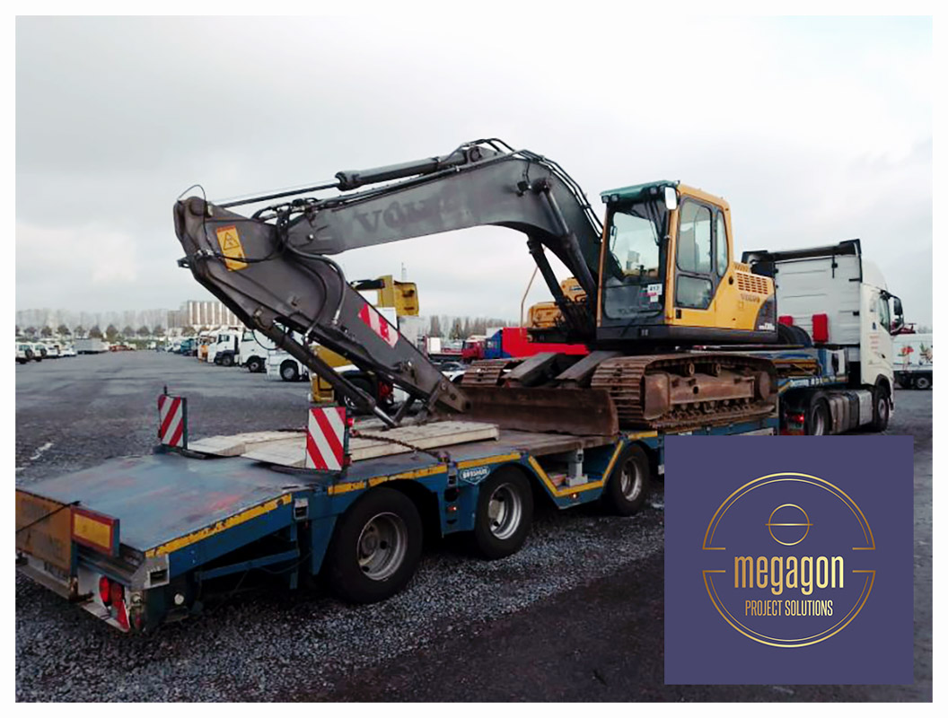 Megagon Project Solutions Transported a Loader from the Netherlands to Portugal