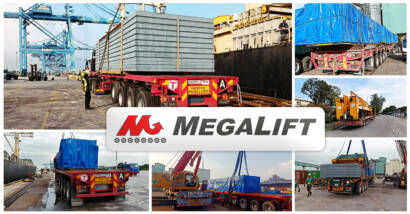 Megalift Transported 150 Packages of Boilers, Platforms, Accessories, Electric Hoist and Electrical Components to Negeri Sembilan