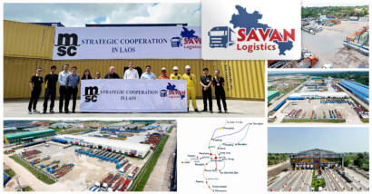 Savan Logistics Partners with MSC to Introduce Two Empty Container Pickup and Drop-off Points in Laos