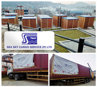 Sea Sky Cargo Delivered 5 x 40″ HC to Dulikhel Hospital in Nepal