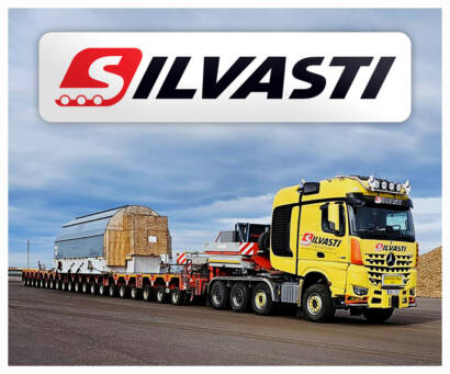 Silvasti Transported a 272mt Generator from Port of Sillamäe to Narva in Estonia
