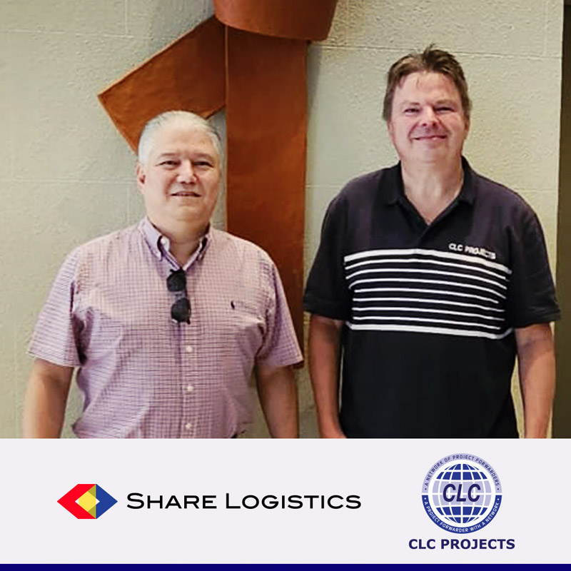 CLC Projects Chairman met with Mr. Jason Duarte, Head of Projects & Business Development at Share Logistics in São Paulo, Brazil