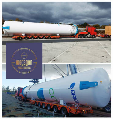 Megagon Delivered Another Loooong Unit from Turkey to Germany Direct