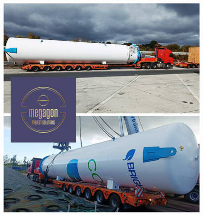 Megagon Delivered Another Loooong Unit from Turkey to Germany Direct