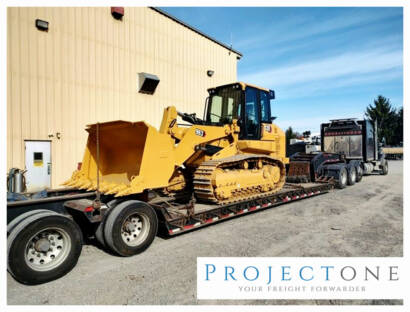 Project One Logistics Handling Bulldozers for Export via RORO Including Title Validation Service Required by Customs