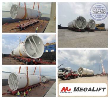 Megalift Completes Double Banking Operation for Buffer Tanks from Port Klang to Melaka