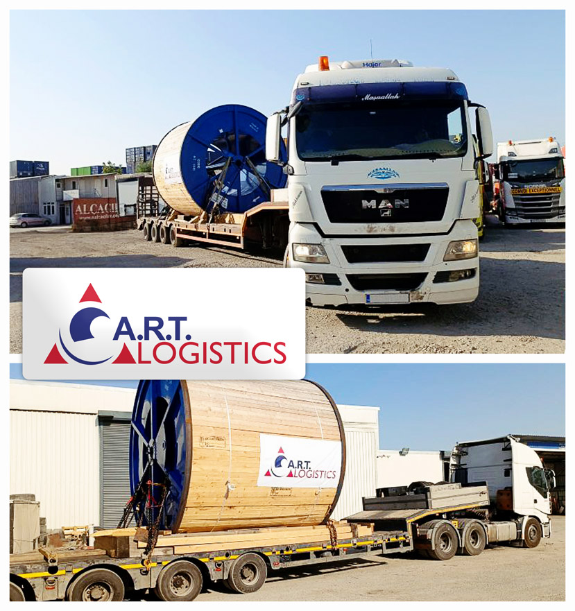 A.R.T. Logistics Transported 2x29mt Reels from Germany to Tajikistan