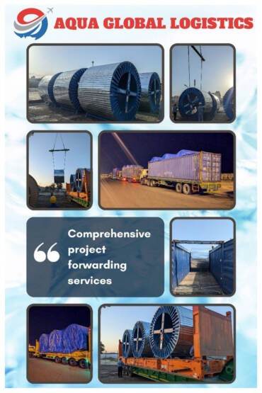 Aqua Global Logistics Handled a Challenging Project Involving the Clearance of Multiple OT Containers Filled with Electrical Drums/Reels for Bahrain