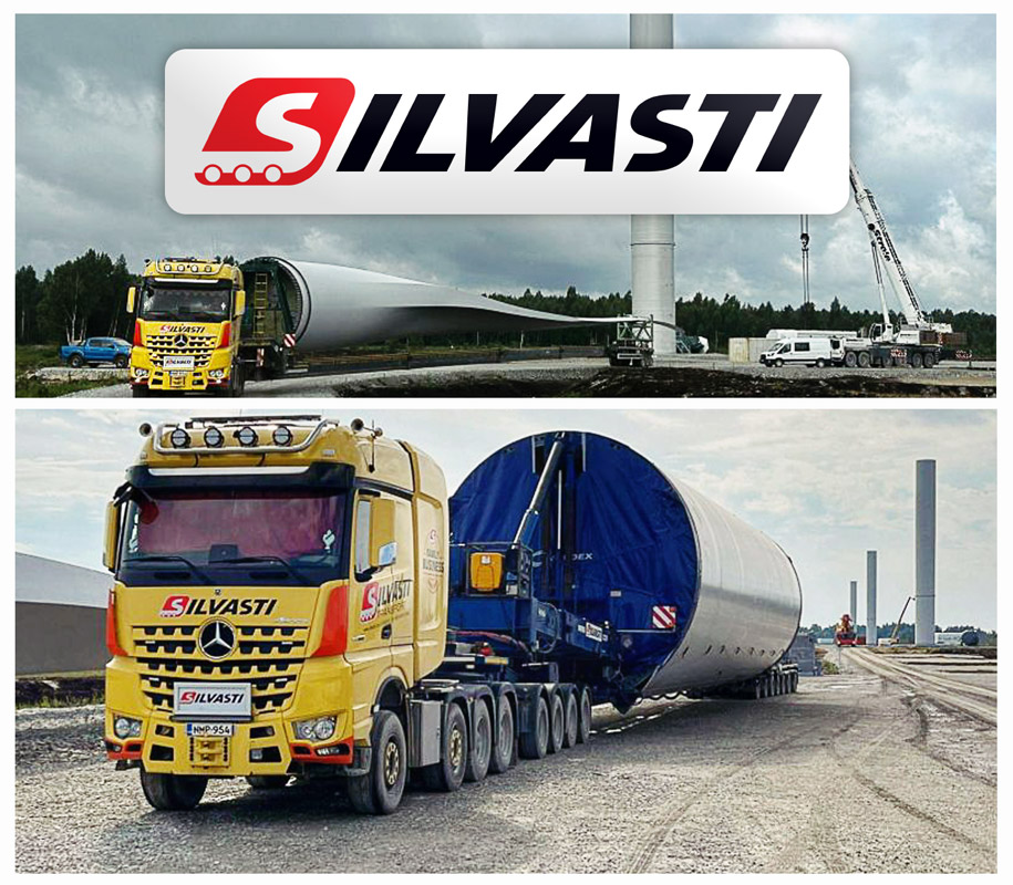 Silvasti Completed the Transports of the Largest Ever Wind Power Project in the Baltics.