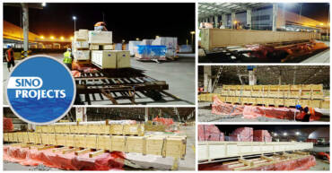 Sino Projects Transported 12m Long items by AIR from China to Middle East