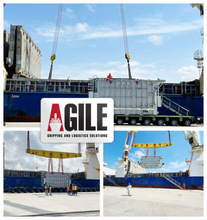 Agile Shipping & Logistics Solutions Transported Electric Transformers from Egypt to Ghana