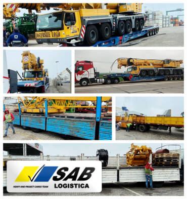 SAB Logistics Transported a 73mt Liebherr Crane from Pennsylvania to DAP El Portón – Vaca Muerta