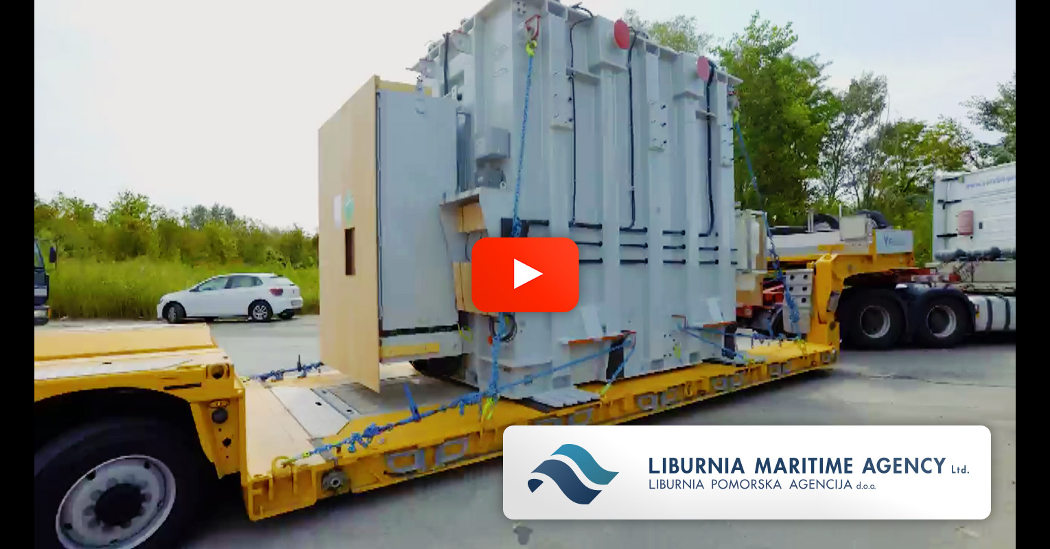 Liburnia Group & Velebit - Promet Transporting Heavy Transformers