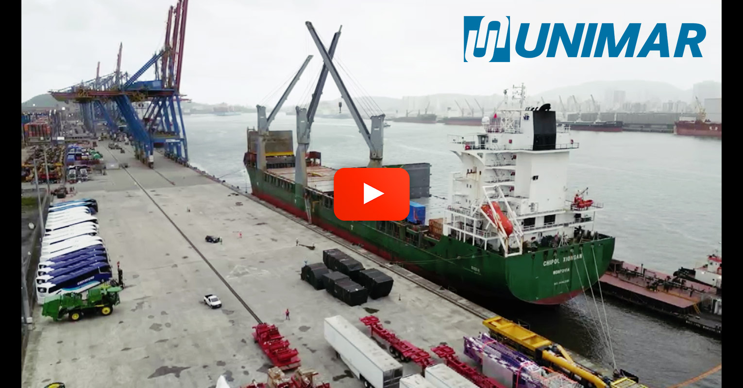 Unimar Completed Breakbulk Operations at Port of Santos Onboard M/V Chipol Xiongan