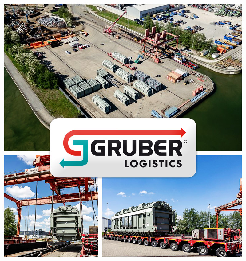 Gruber Logistics Transported a Massive Transformer from Nuremberg to Großkrotzenburg