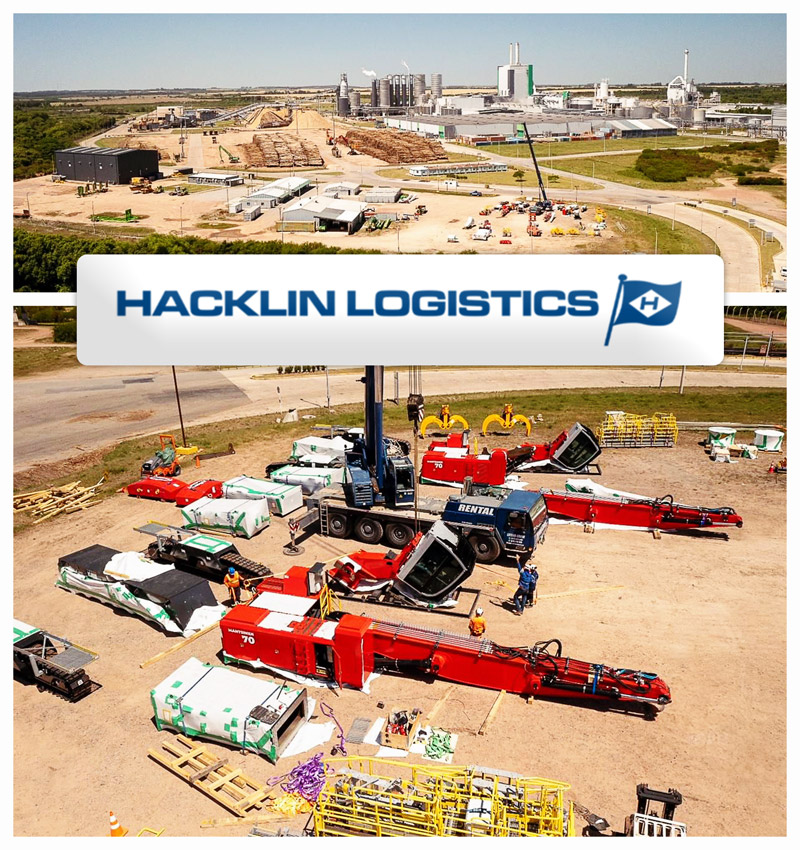 Hacklin Logistics Managed the Delivery of Machinery from Finland to Uruguay