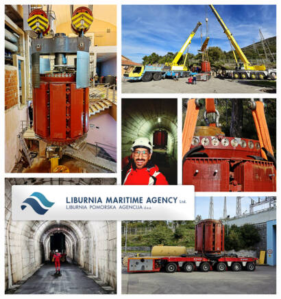 Liburnia Completed a Challenging Rotor Extraction from a Hydroelectric Power Plant