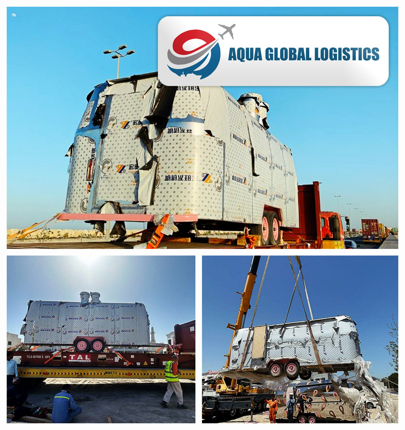 AQUA Global Delivers a Custom Food Truck from Bahrain to Southampton via France