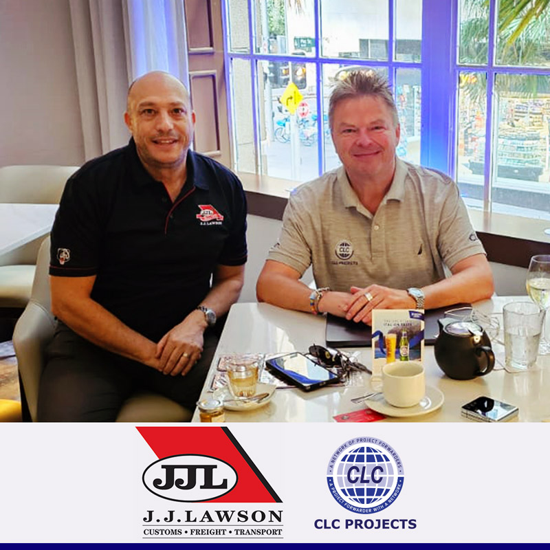 CLC Projects Chairman with Mr. Danny Khoury of member company J.J. Lawson meeting at Radisson Plaza Sydney