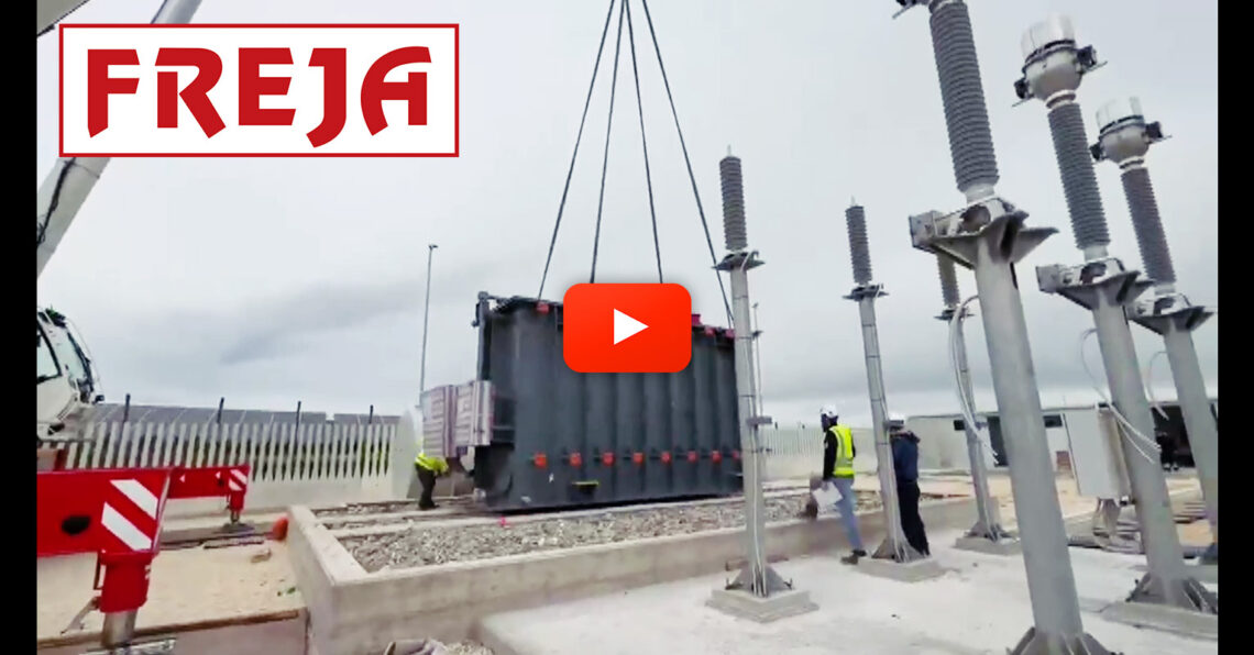 Freja Delivered & Off-loaded Transformers in Italy