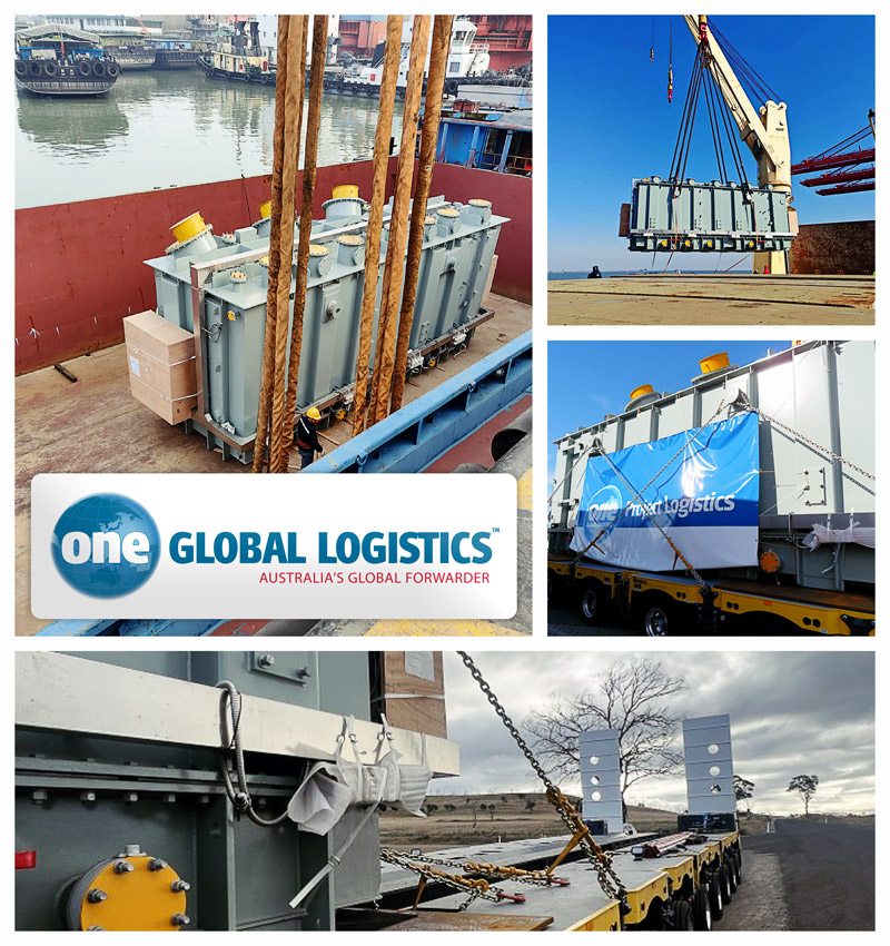 One Global Logistics Handles Transformers for ACEN Australia’s New England Solar & BESS Project