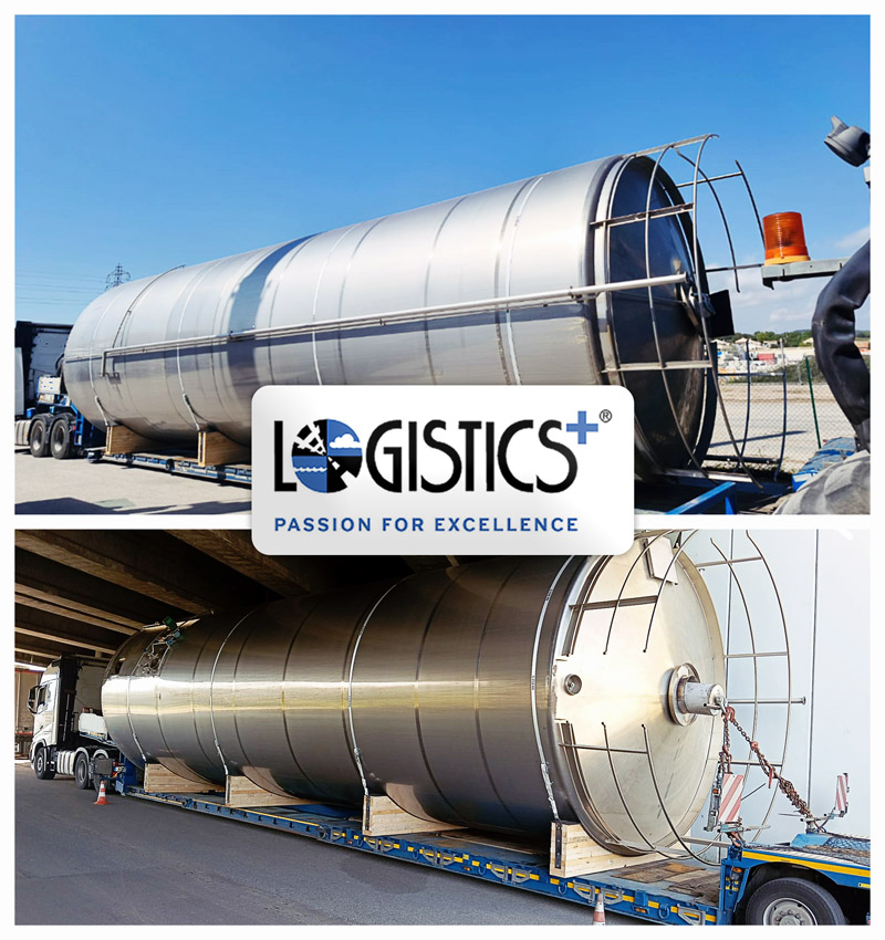 Logistics Plus France Shipped Seven Towers from Spain to Belgium