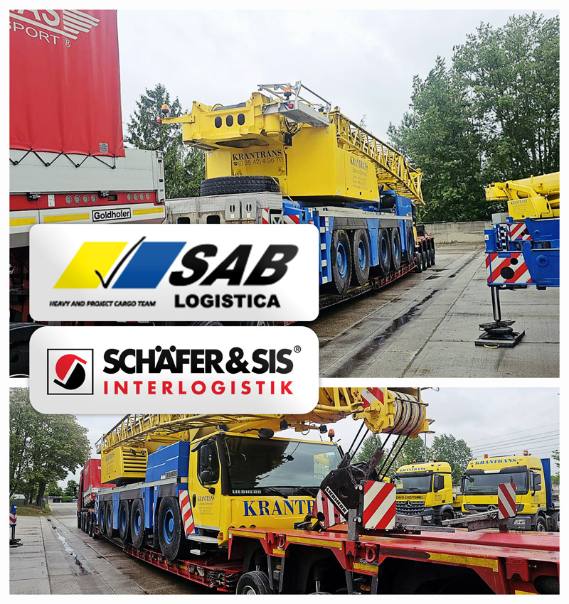 SAB Logistics Argentina Collaborated with SIS Logistik Germany to Delivery a Second Crane to Vaca Muerta