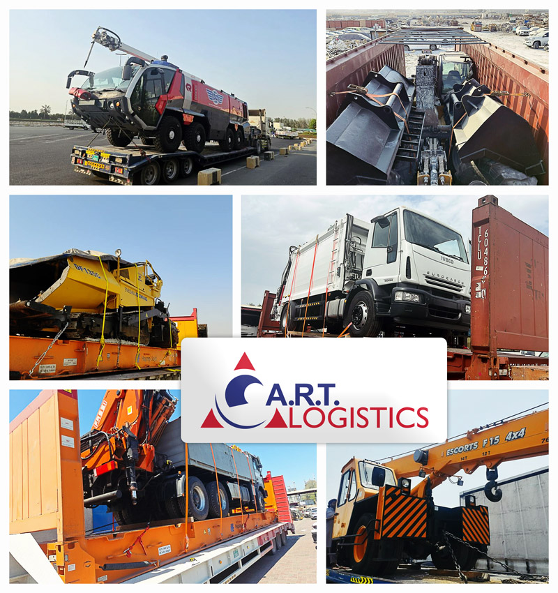 A.R.T. Group Ships Heavy Equipment from UAE to Africa, Middle East, and South America