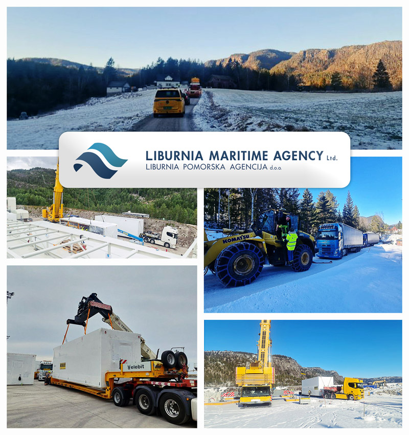 Liburnia Group Coordinates Over 120 Heavy Shipments to Scandinavia