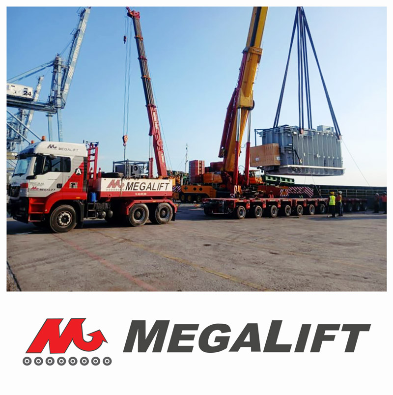 Megalift Delivers Two 110-Ton Transformers in Malaysia