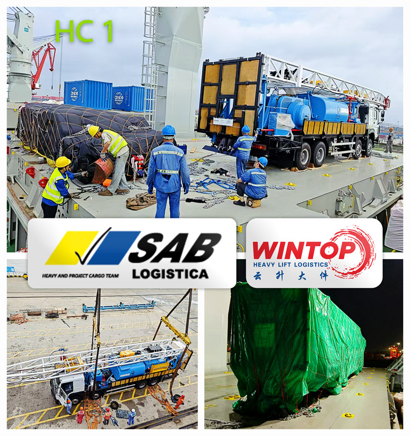 Wintop Heavy Lift and SAB Logistica Collaborate on a Project from Taicang to Salvador