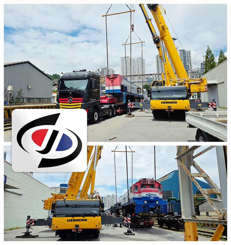 Shin-Jo Logitech Moving Locomotives via Breakbulk