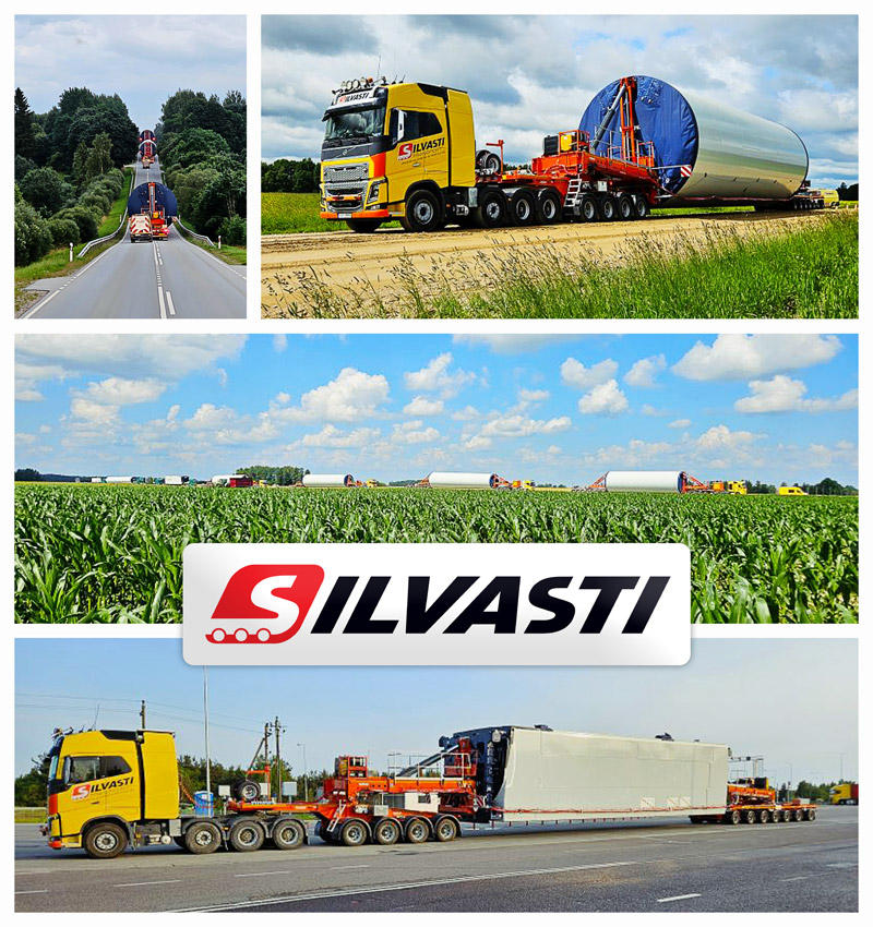 Silvasti Delivers 16 Wind Turbines in the Baltics