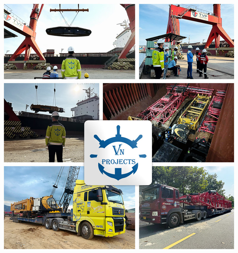 VN Projects Handled Full Scope Logistics Services From Vietnam to Oman