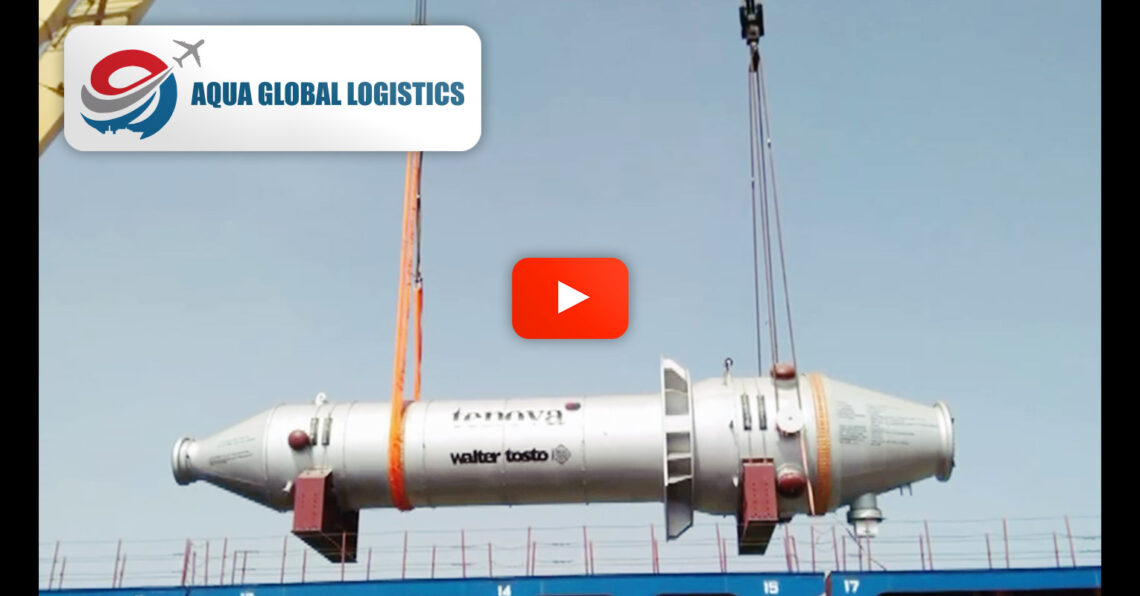 Aqua Global Logistics Handled Breakbulk in Duqm, Oman