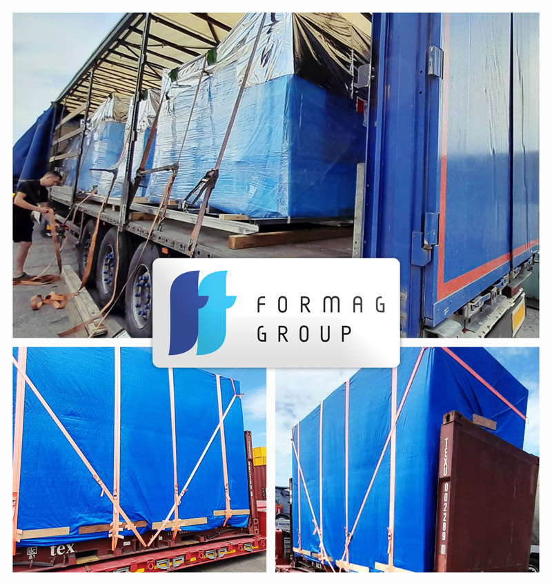 Formag Group Delivered an Industrial Production Line from China to Ukraine